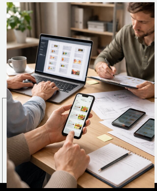 Разработка мобильного приложения торговой сети в Орске