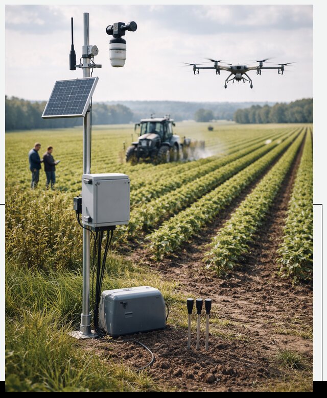 Разработка IoT мониторинга полей в Орске от 8789 р. | АвикейРск